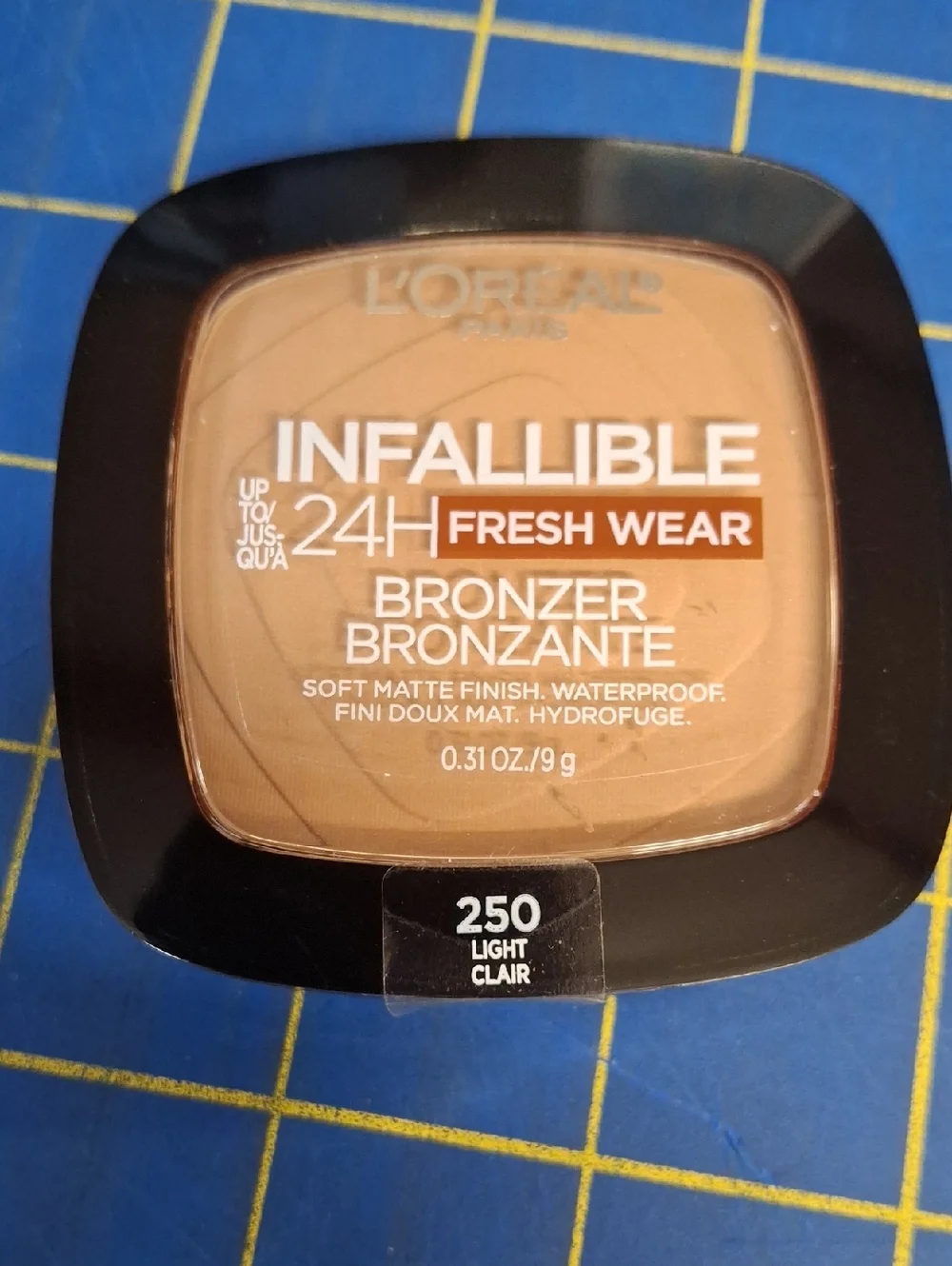 L'Oréal Infallible Fresh Wear Bronzer 250 Light New Sealed